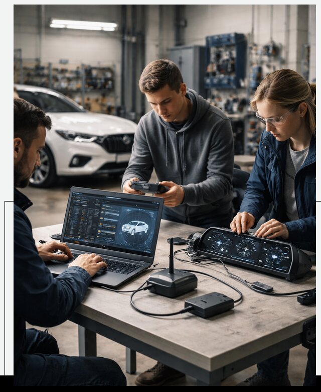 Разработка Connected Car и ПО для автопрома в Алапаевске